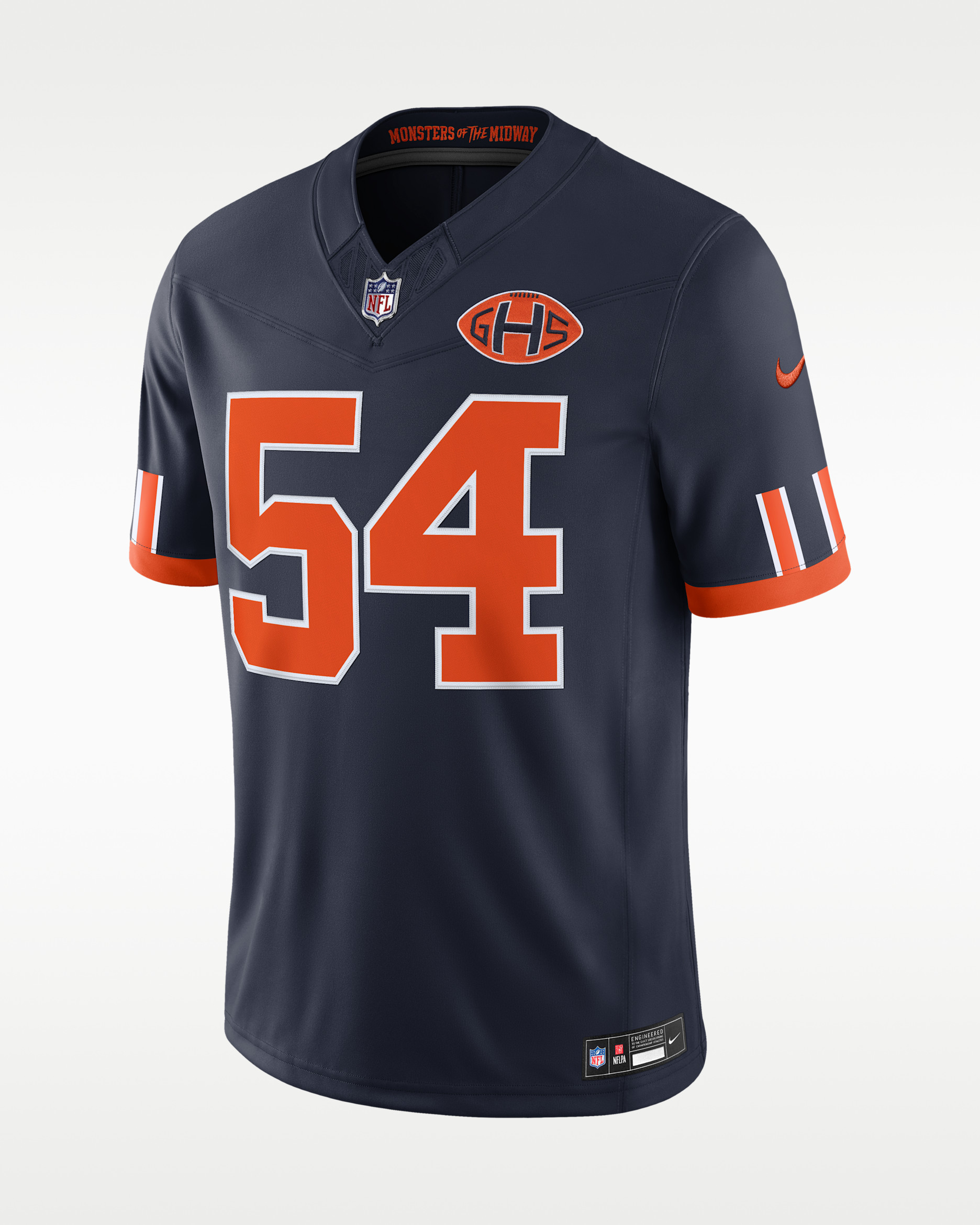 Brian Urlacher Chicago Bears Rivalries Collection Men's Nike NFL